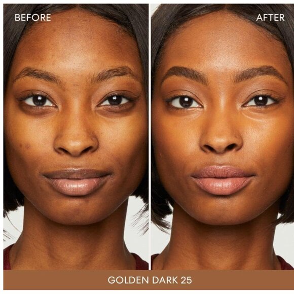 NWOB bareMinerals Original Liquid Mineral Foundation Golden Dark 25 TWO 1fl oz - Picture 5 of 8